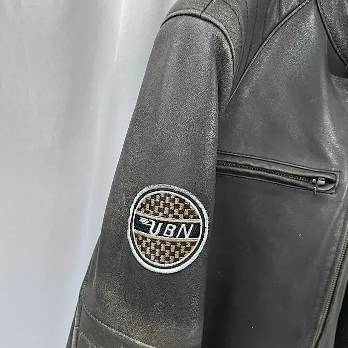 [BUNJANG] URBANBARON Leather Jacket / URBANBARON 바이크 가죽 자켓