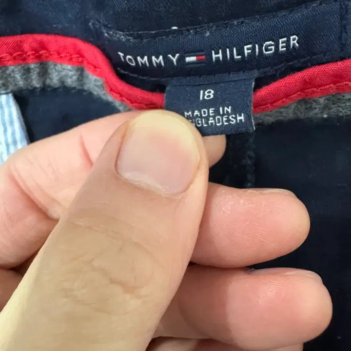 [BUNJANG] Tommy Hilfiger Patterned Cotton Pants / (37)타미힐피거 패턴 코튼팬츠