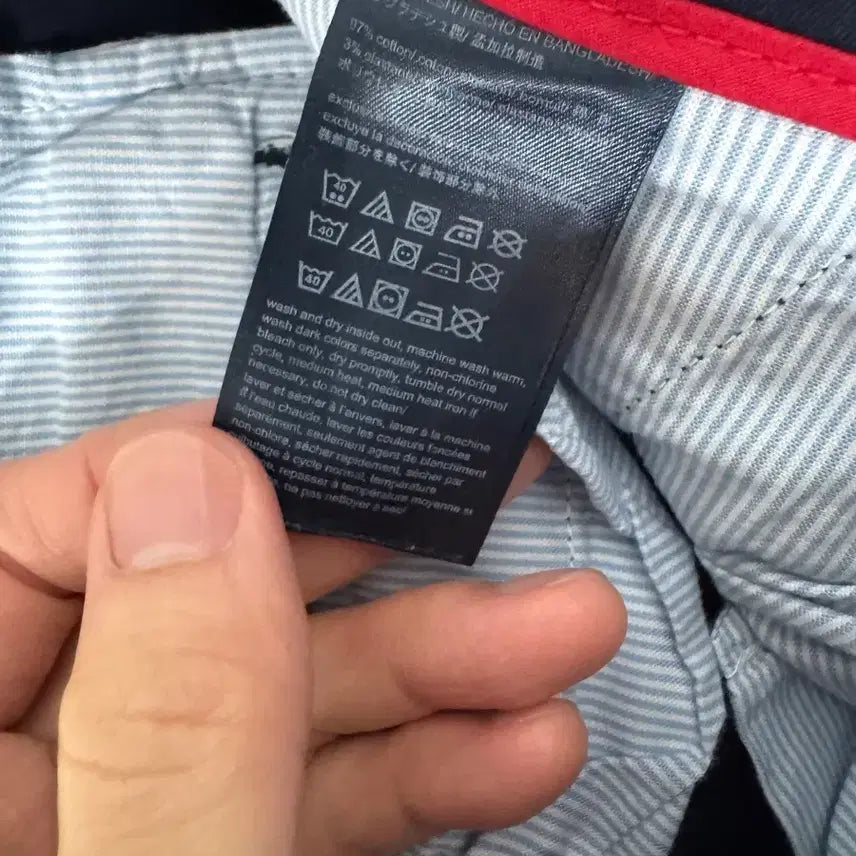 [BUNJANG] Tommy Hilfiger Patterned Cotton Pants / (37)타미힐피거 패턴 코튼팬츠