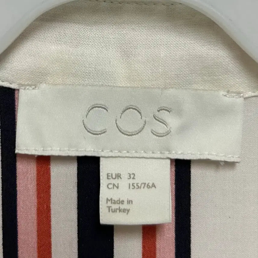 [BUNJANG] COS Striped Cotton Shirt Dress / [여자-32 (80)]COS 코스 스트라이프 코튼 셔츠드레스