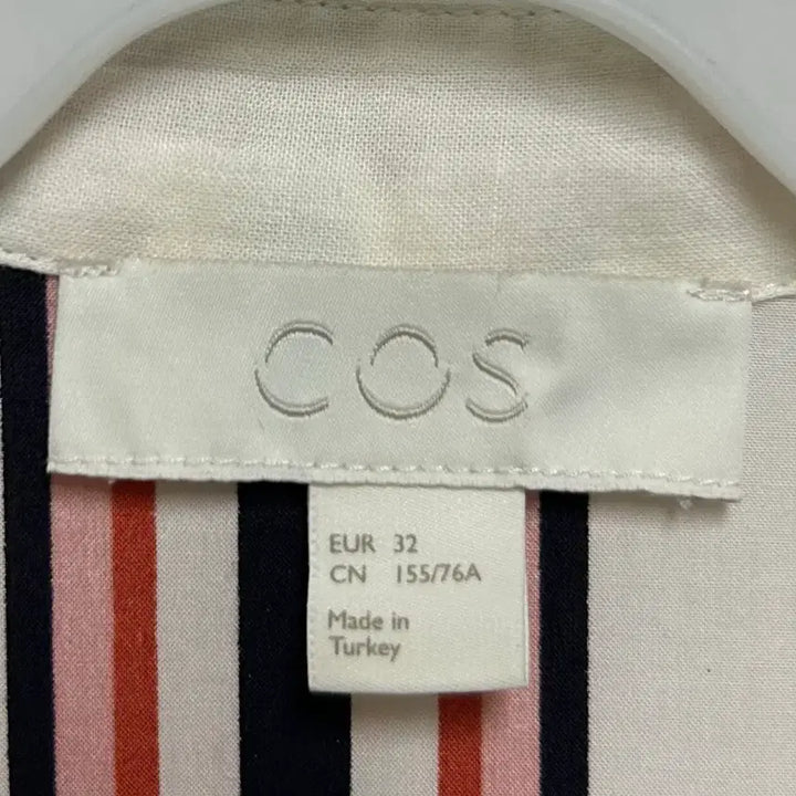 [BUNJANG] COS Striped Cotton Shirt Dress / [여자-32 (80)]COS 코스 스트라이프 코튼 셔츠드레스