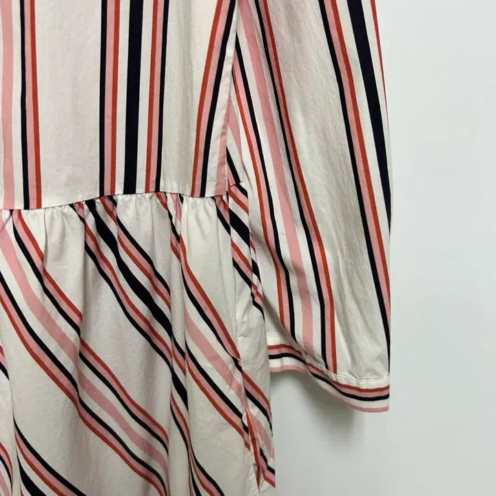 [BUNJANG] COS Striped Cotton Shirt Dress / [여자-32 (80)]COS 코스 스트라이프 코튼 셔츠드레스