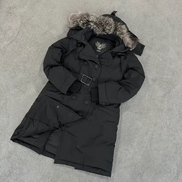 [SOLD OUT] Nobis 노비스 블랙 패딩 코트 m