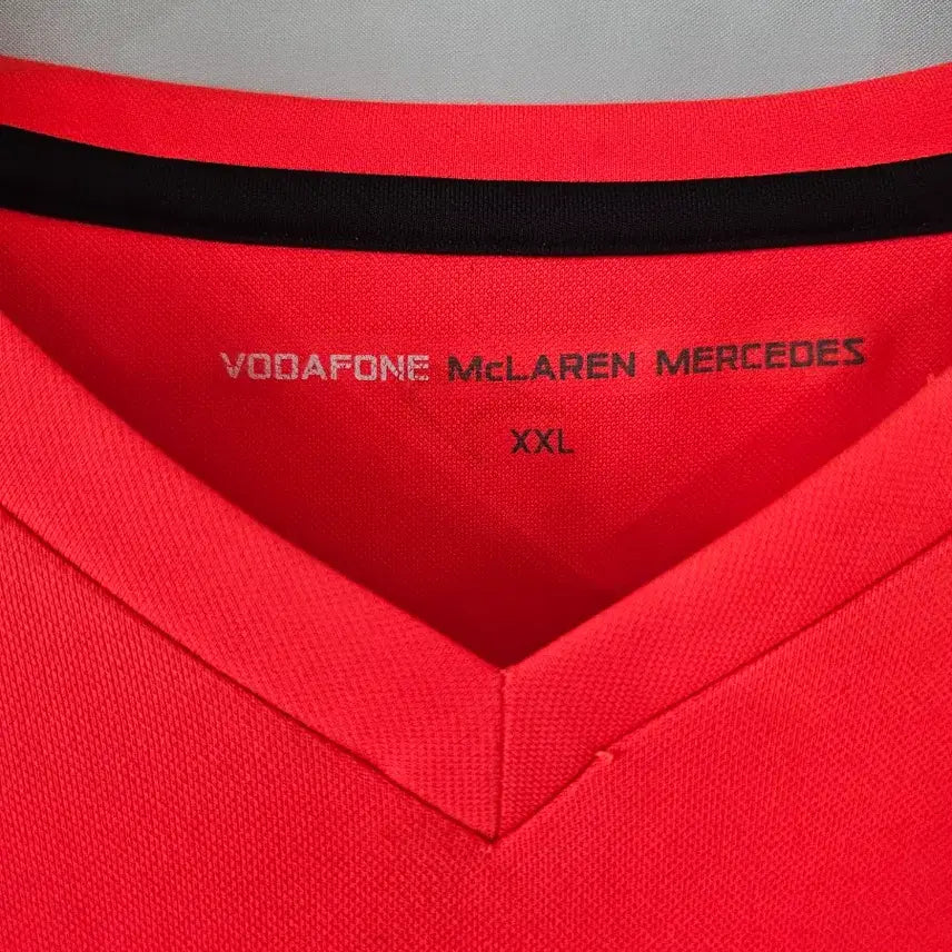 [BUNJANG] Mercedes Benz F1 Orange T-shirt / 메르세데스 벤츠 F1 반팔 티셔츠 오렌지 2xl