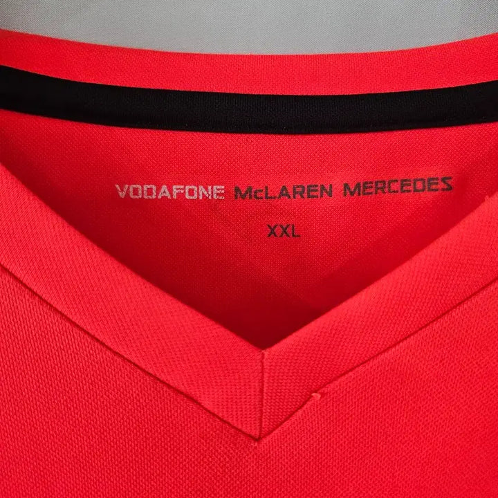 [BUNJANG] Mercedes Benz F1 Orange T-shirt / 메르세데스 벤츠 F1 반팔 티셔츠 오렌지 2xl