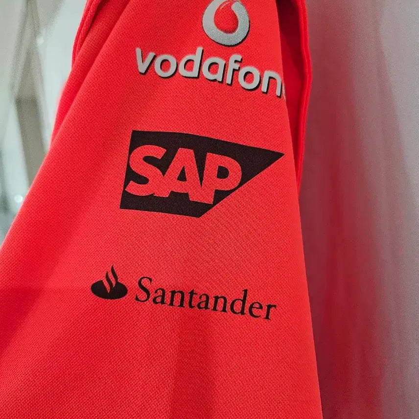 [BUNJANG] Mercedes Benz F1 Orange T-shirt / 메르세데스 벤츠 F1 반팔 티셔츠 오렌지 2xl