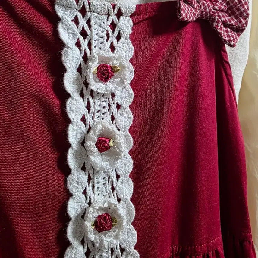 [BUNJANG] Vintage Mori Girl Long Dress Set / 유럽감성 모리걸 빈티지원피스