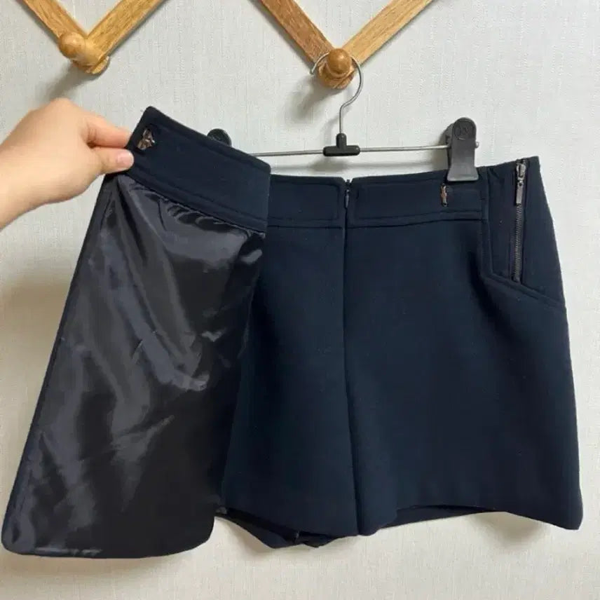 [BUNJANG] Kenneth Lady Navy Skirt Pants / [옷장정리] Kenneth lady 겨울 치마바지