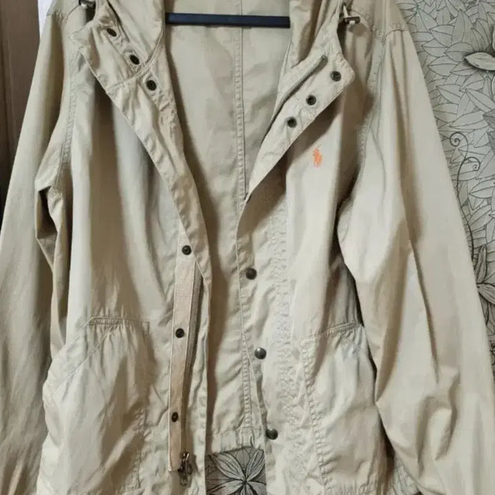 [BUNJANG] Polo Hooded Field Jacket - Size 105 / 폴로 후드야상 105