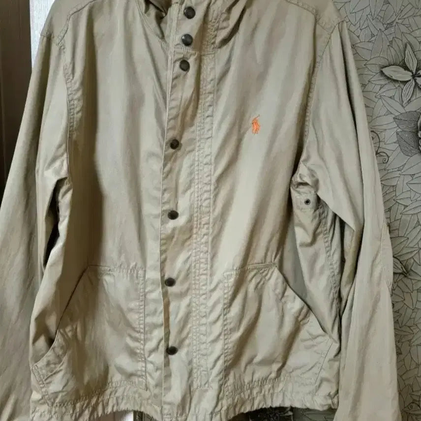 [BUNJANG] Polo Hooded Field Jacket - Size 105 / 폴로 후드야상 105