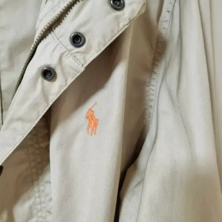 [BUNJANG] Polo Hooded Field Jacket - Size 105 / 폴로 후드야상 105