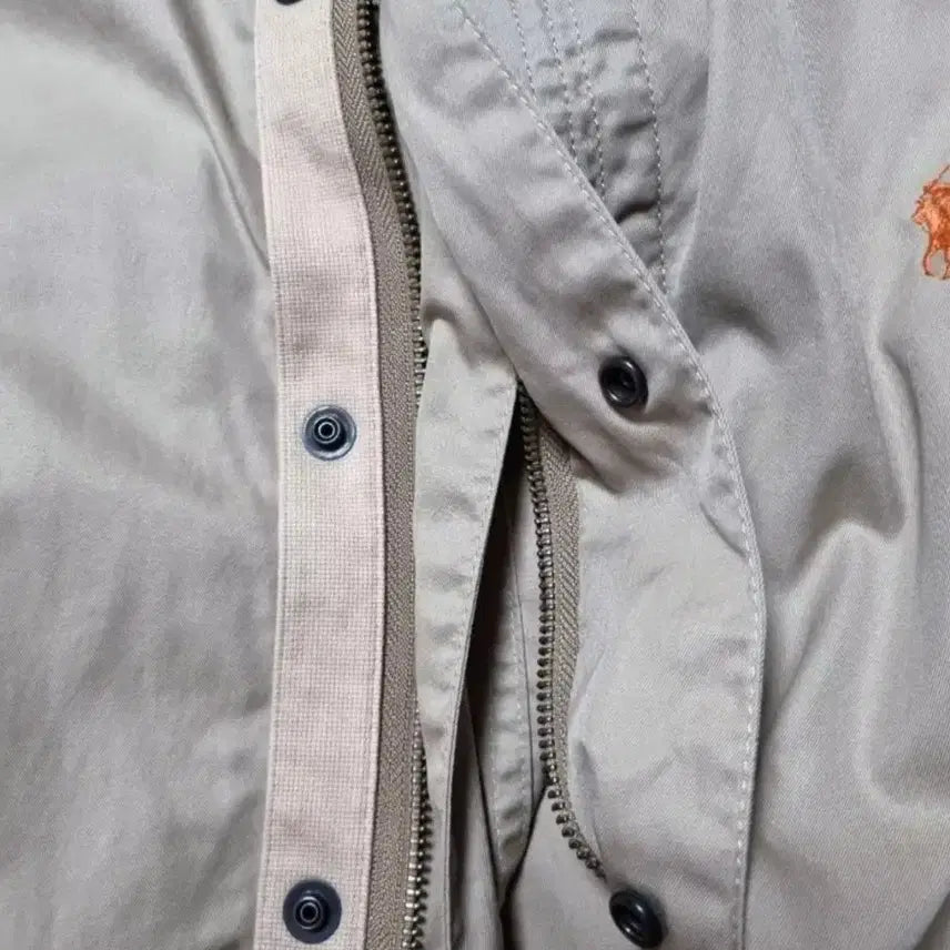 [BUNJANG] Polo Hooded Field Jacket - Size 105 / 폴로 후드야상 105