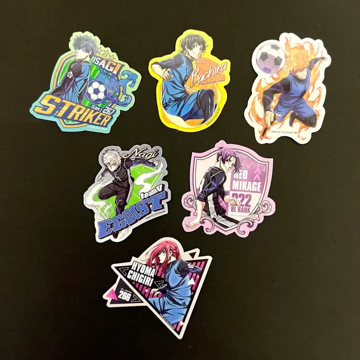 [BUNJANG] Blue Lock Nagi Seishiro, Isagi Yoichi, Bachira Meguru Character Sticker Set / 블루록 나기 레오 이사기 바치라 캐릭터 스티커 굿즈