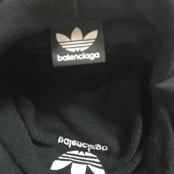 [BUNJANG] Balenciaga Adidas Hoodie (Large Fit) Black / 발렌시아가 아디다스 후드 라지 핏 블랙 2