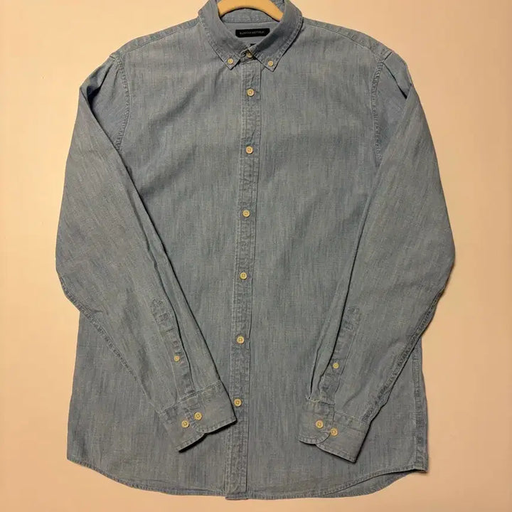 [SOLD OUT] (무료배송) 바나나리퍼블릭 남성셔츠 연청셔츠 데님셔츠 L