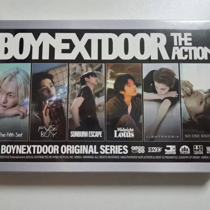[BUNJANG] BOYNEXTDOOR Unha The Action Album Frame / (운학, 미개봉) 보넥도 The Action 디액션 프레임