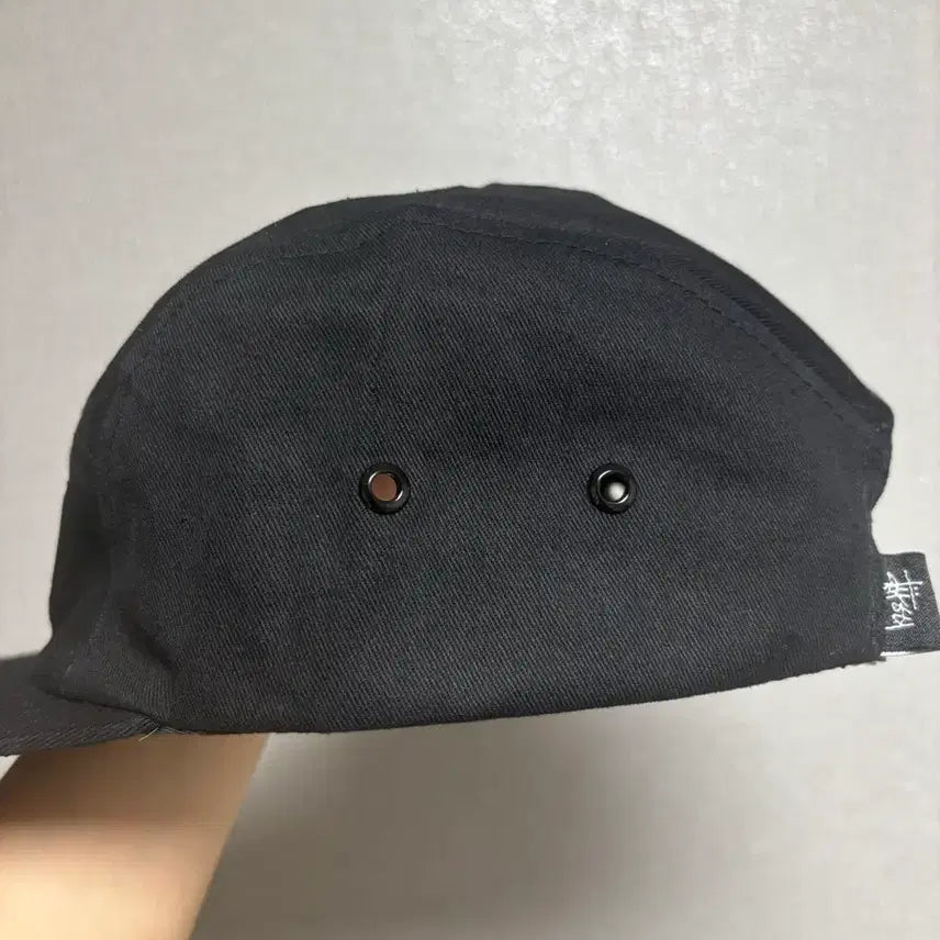 [BUNJANG] Stussy Black Camp Cap Hat / 스투시 블랙 캠프캡 모자