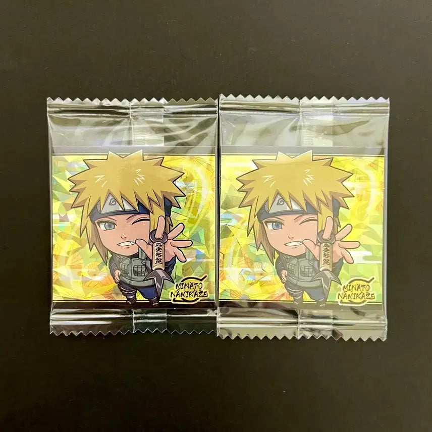 [BUNJANG] Naruto Shippuden Minato Kunai Wafer Sticker / 나루토 질풍전 미나토 쿠나이 웨하스 스티커 굿즈