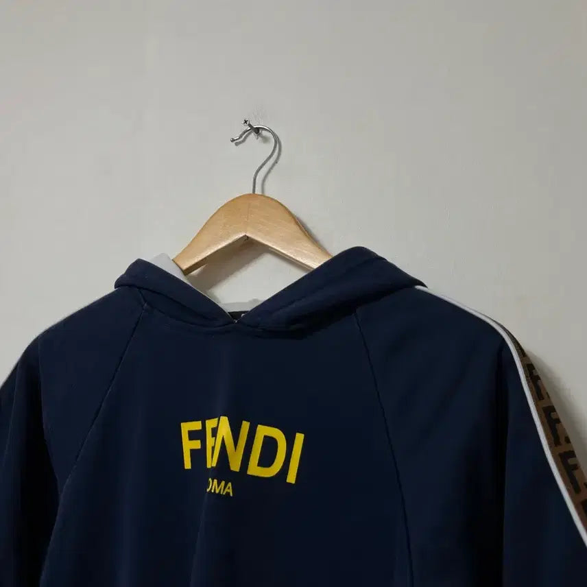 [BUNJANG] YGDY Layered Loose Fit Hoodie / 44-55 네이비 레이어드 루즈핏 후드티