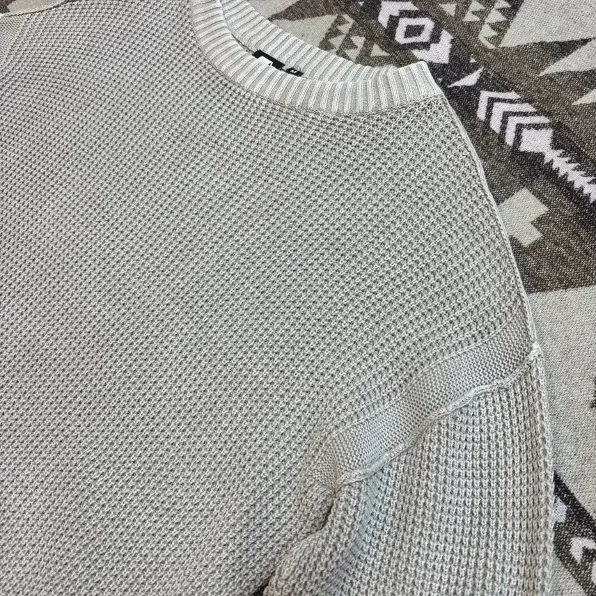 [BUNJANG] Starter Black Label Waffle Knit Sweater / STARTER BLACK LABEL 와플 니트