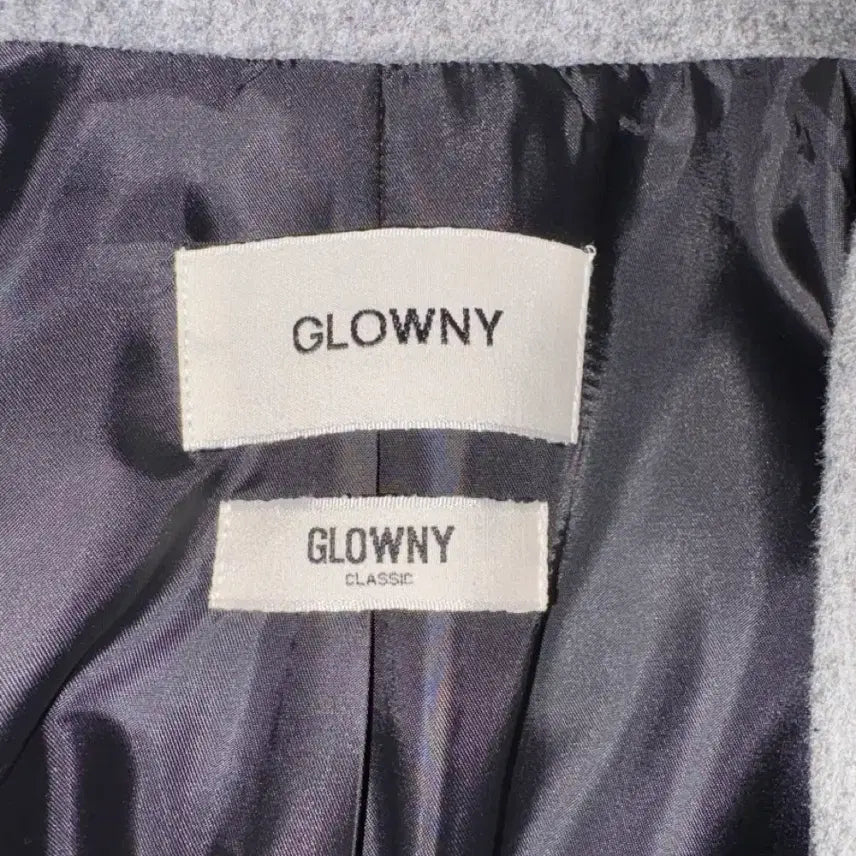 [BUNJANG] Glowny G Wool Classic Long Coat - Gray - M / (새상품) 글로니 G Wool Coat 클래식 롱코트 그레이 M