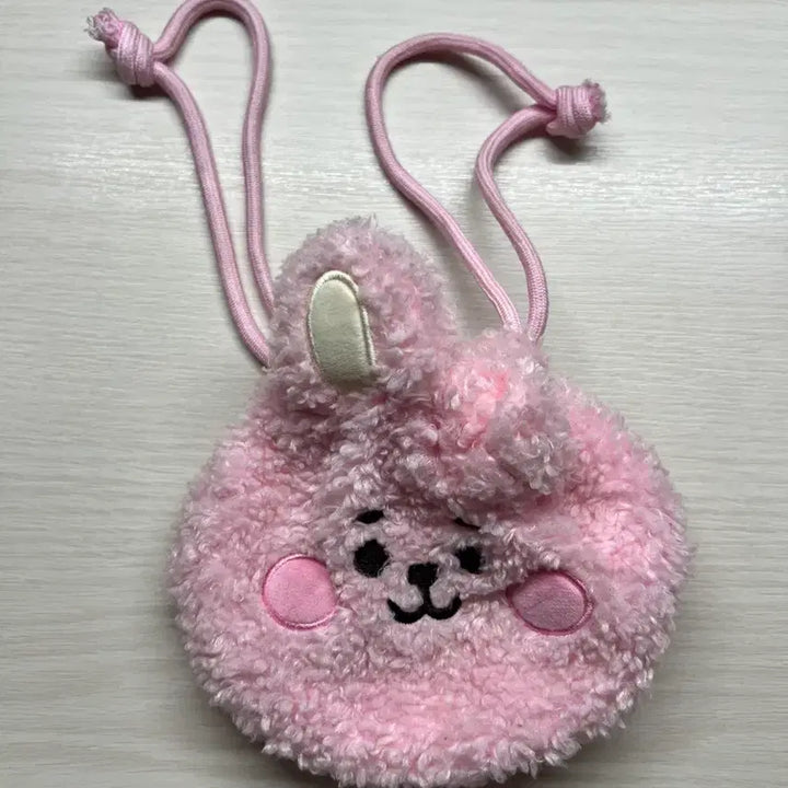 [BUNJANG] BT21 Cooky Fleece Pouch Jungkook / BT21 Cooky 털 복조리 파우치 쿠키 jungkook