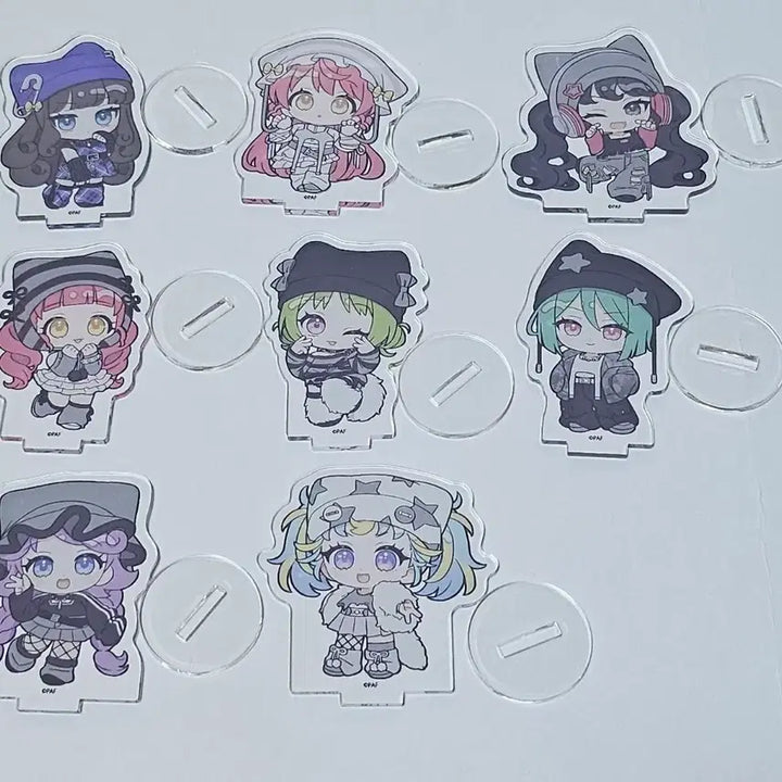 [BUNJANG] PriPara Prism Stone Purimagi Cat Ear Acrylic Stand Bundle Set / [일괄판매] 프리파라 프리즘스톤 프리마지 고양이귀 eeo 아크릴 8종