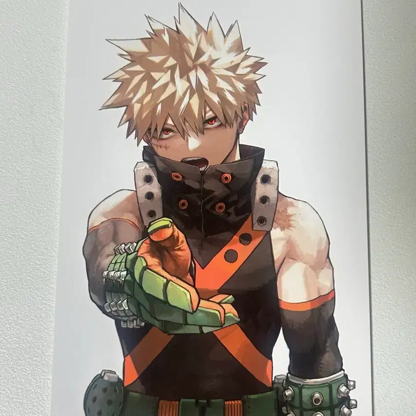 [BUNJANG] My Hero Academia Bakugo Postcard / 나의 히어로 아카데미아 42권 바쿠고 엽서