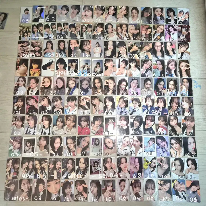 [BUNJANG] IVE An Yu-jin Photocard Bundle Set / 아이브 안유진 포토카드 탈덕처분일괄갓매희귀매물교환이벵무나레이장원영리즈이서