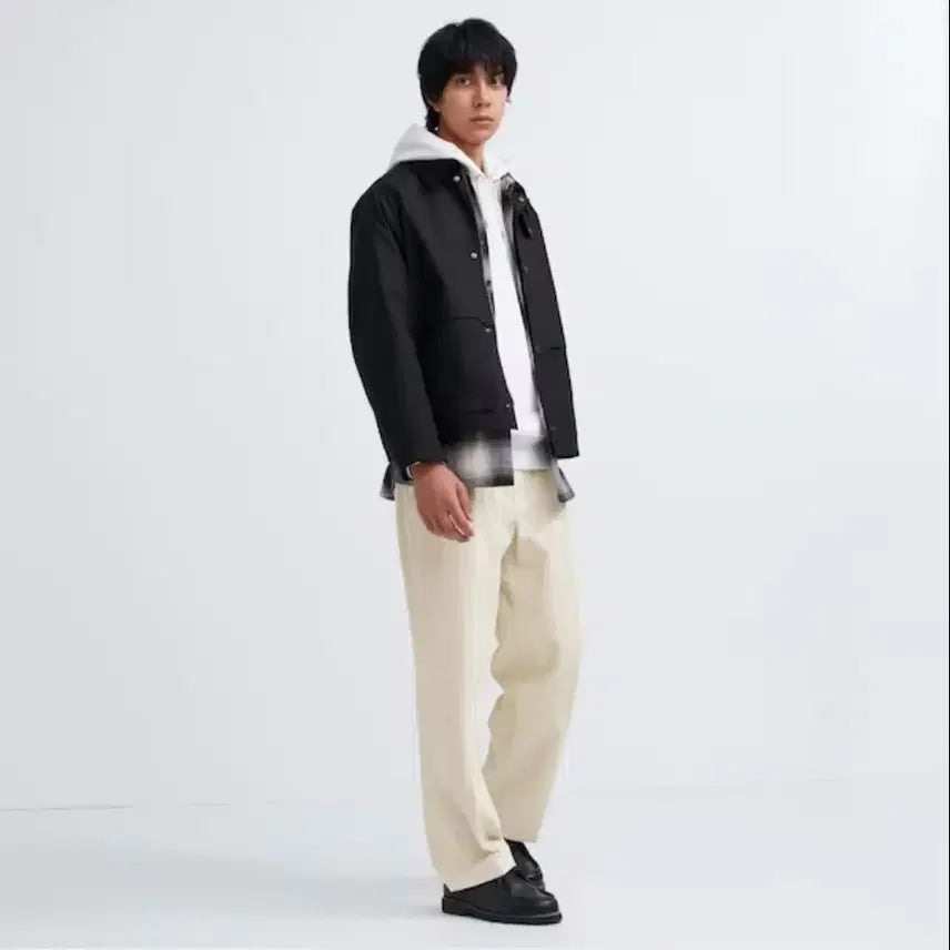 [BUNJANG] Uniqlo Corduroy Pants White XS / 유니클로 코듀로이 골덴바지 새상품
