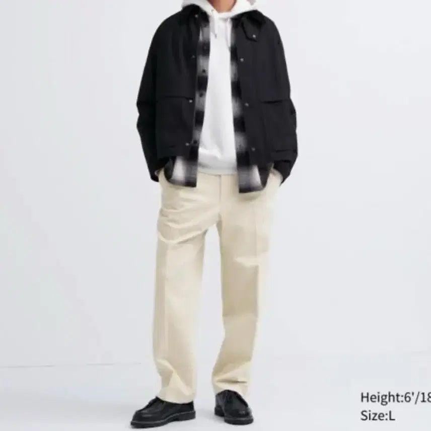 [BUNJANG] Uniqlo Corduroy Pants White XS / 유니클로 코듀로이 골덴바지 새상품