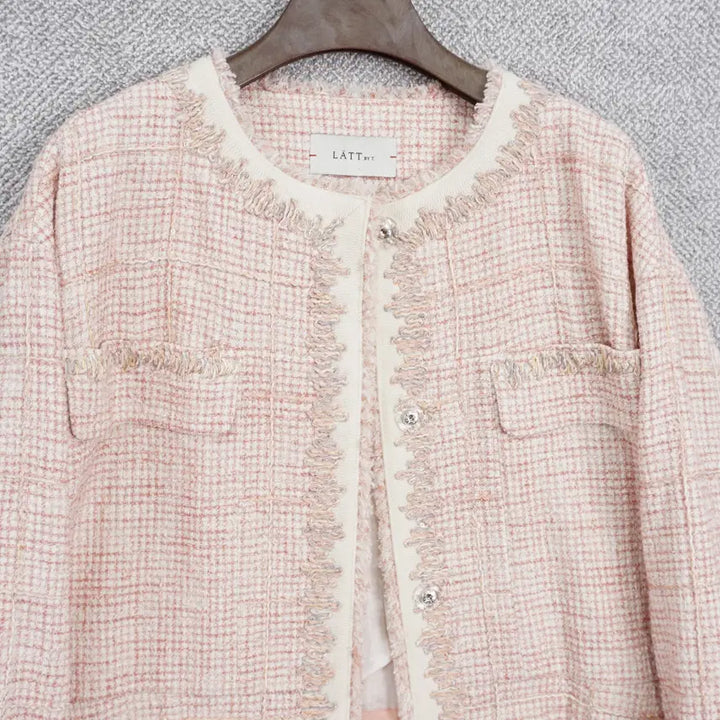 [BUNJANG] RARE HANSOME 21SS Oversized Tweed Jacket / 래트 한섬 21SS 오버핏 트위드 자켓 55-66size