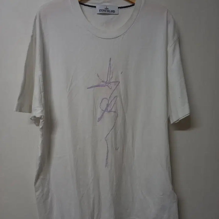 [SOLD OUT] 스톤아일랜드 잉크 자수로고 반팔티 XL 정품
