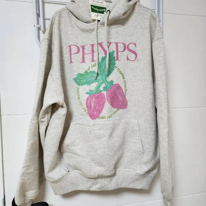 [SOLD OUT] 새상품) 무신사 핍스 스트로베리 후드티