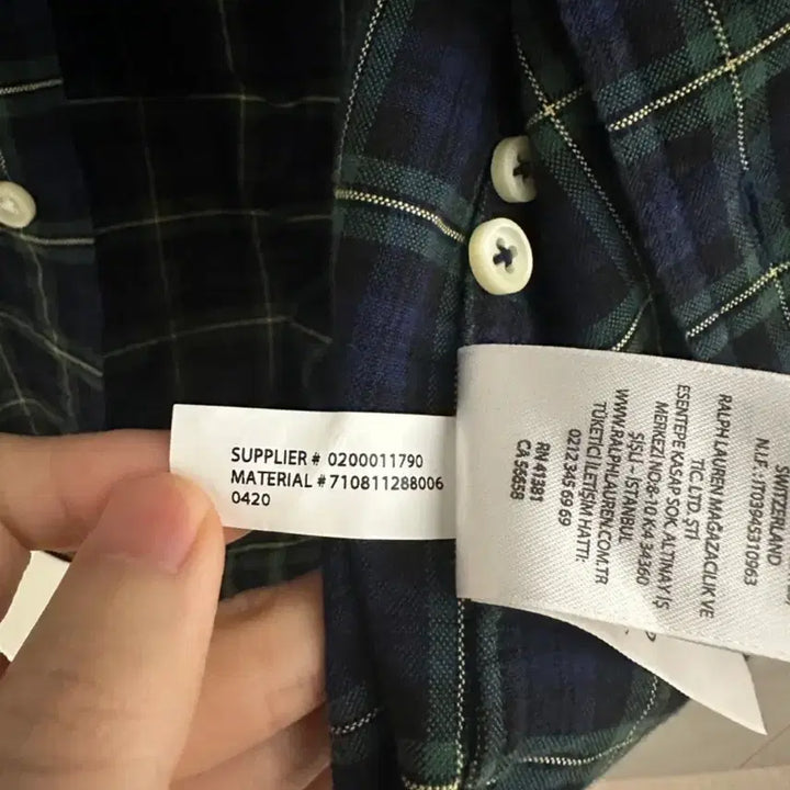 [BUNJANG] Polo Ralph Lauren Tartan Check Classic Fit Shirt M / 폴로 랄프로렌 타탄 체크 셔츠 클래식핏 m