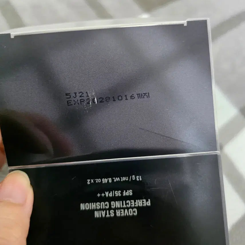 [BUNJANG] VDL Cover Stain Perfecting Cushion A02 (Includes Refill) / 새상품 )VDL 커버 스테인 퍼펙팅 쿠션 A02 (본품+리필