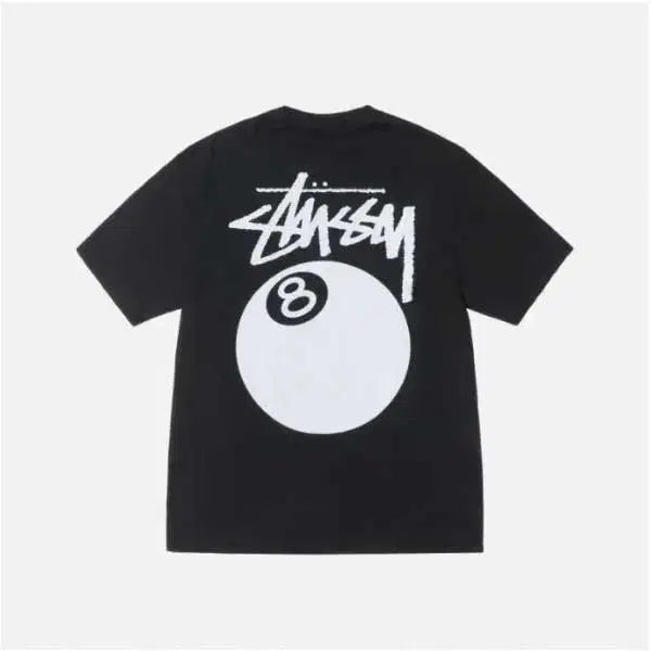 [BUNJANG] Stussy 8 Ball T-Shirt (Black/White) / NSB23정품새상품>스투시 8볼 반팔티(블랙/화이트)