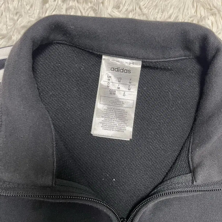 [BUNJANG] Adidas Cotton Black Jersey / 아디다스 코튼 블랙 져지