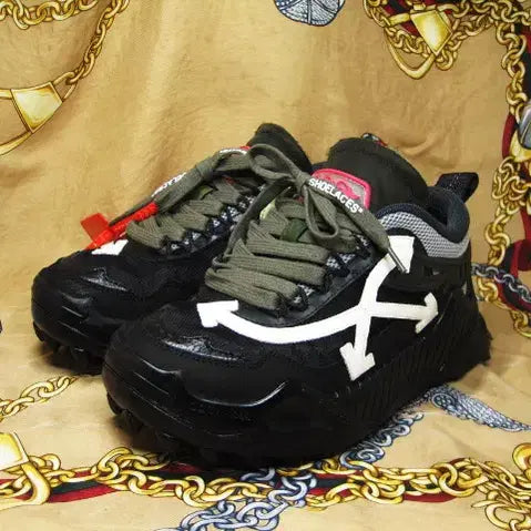 [BUNJANG] Off-White ODSY 1000 Black Sneakers / 이태리명품 오프화이트 ODSY 1000 블랙 스니커즈 230
