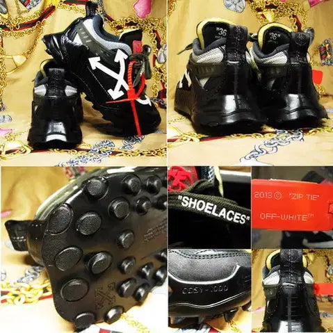 [BUNJANG] Off-White ODSY 1000 Black Sneakers / 이태리명품 오프화이트 ODSY 1000 블랙 스니커즈 230