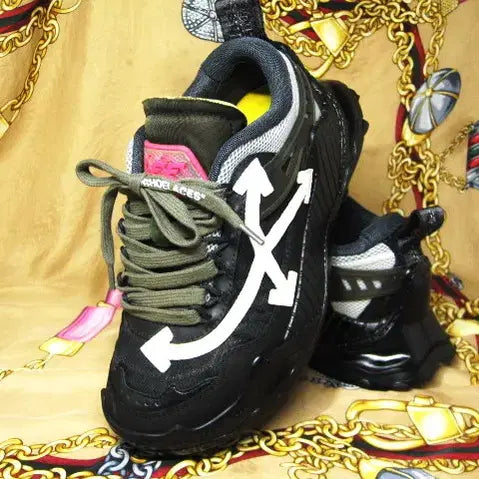 [BUNJANG] Off-White ODSY 1000 Black Sneakers / 이태리명품 오프화이트 ODSY 1000 블랙 스니커즈 230