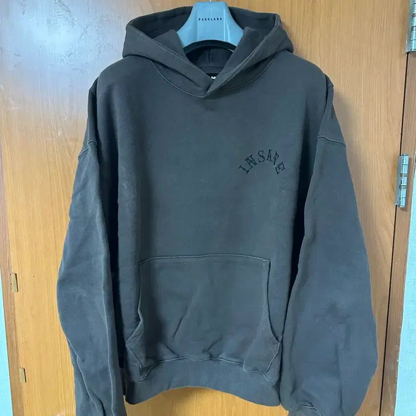 [BUNJANG] INSANE GARAGE Basic Hoodie Brown / INSANE BASIC HOODIE_BROWN 판매합니다.
