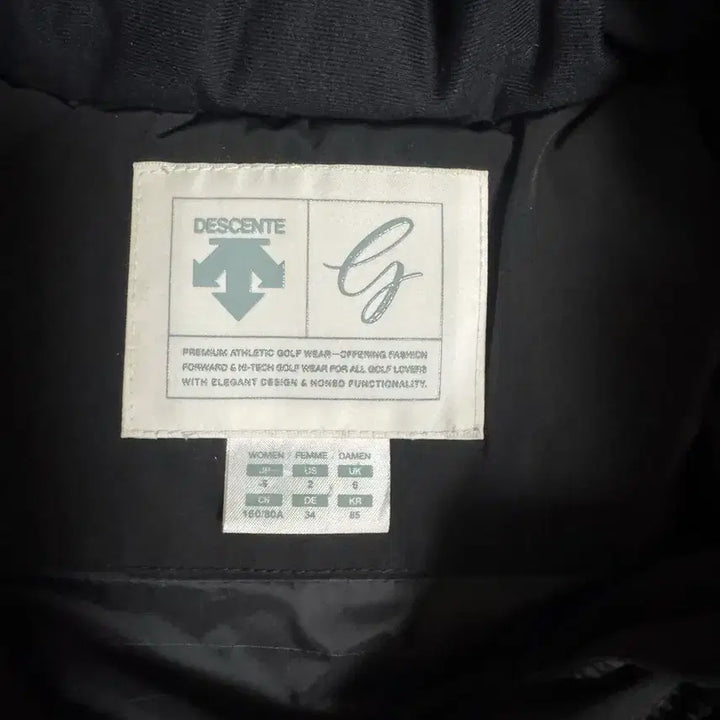 [BUNJANG] Descente Golf Padded Jacket / 데상트 골프패딩
