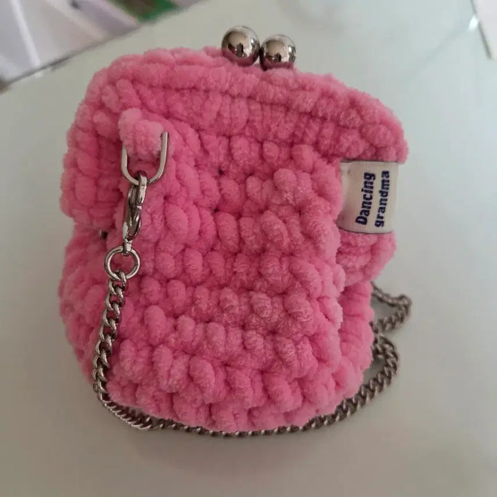 [BUNJANG] Dancing Grandma Bogle Bag - Soft Pink / 댄싱그랜마 보글백 소프트핑크