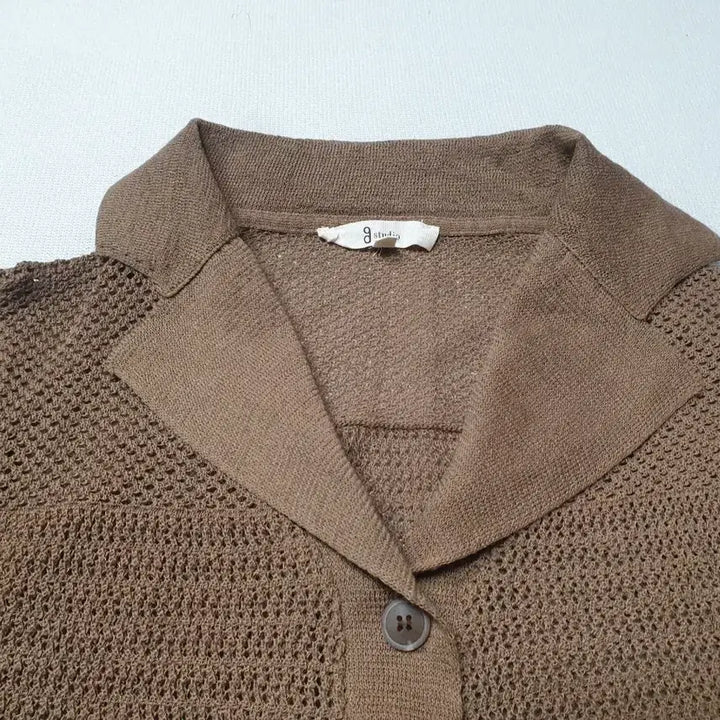 [BUNJANG] G-Studio Brown Knit Long Cardigan Jacket (Women&
