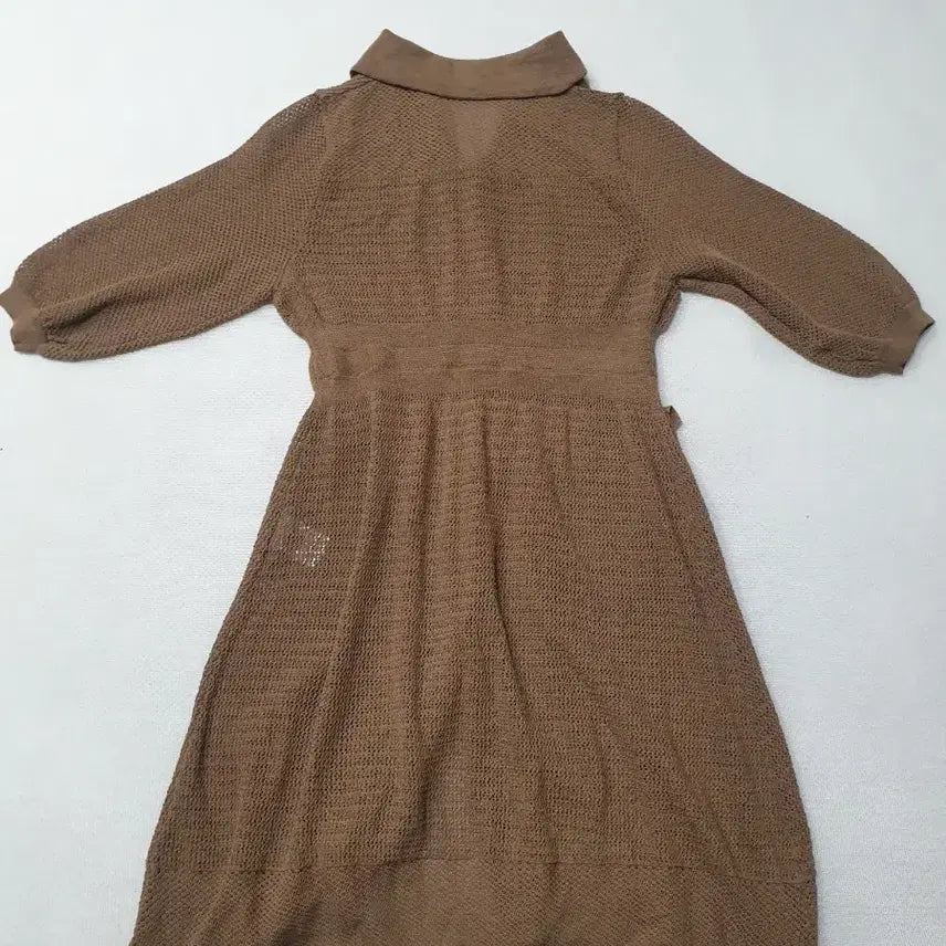 [BUNJANG] G-Studio Brown Knit Long Cardigan Jacket (Women&