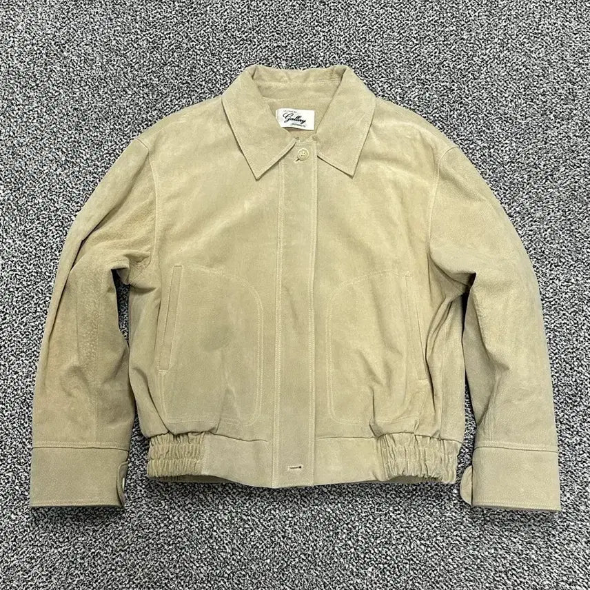 [BUNJANG] Gallery Pigskin Bomber Jacket / [ 갤러리 ] 정품 / 여성90-95 / 피그스킨 봄버 자켓
