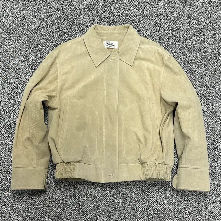 [BUNJANG] Gallery Pigskin Bomber Jacket / [ 갤러리 ] 정품 / 여성90-95 / 피그스킨 봄버 자켓
