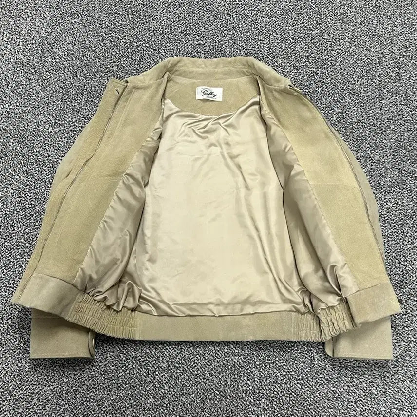 [BUNJANG] Gallery Pigskin Bomber Jacket / [ 갤러리 ] 정품 / 여성90-95 / 피그스킨 봄버 자켓