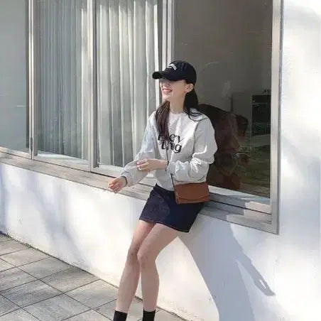 [BUNJANG] Ganesra Envy Raw Denim Mini Skirt / 가내스라 엔비 생지 미니스커트 S